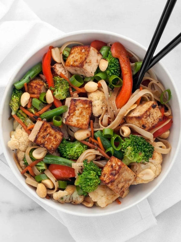 Mixed Veggie Tofu Stir-Fry