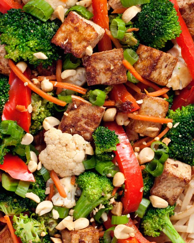 Mixed Veggie Tofu Stir-Fry