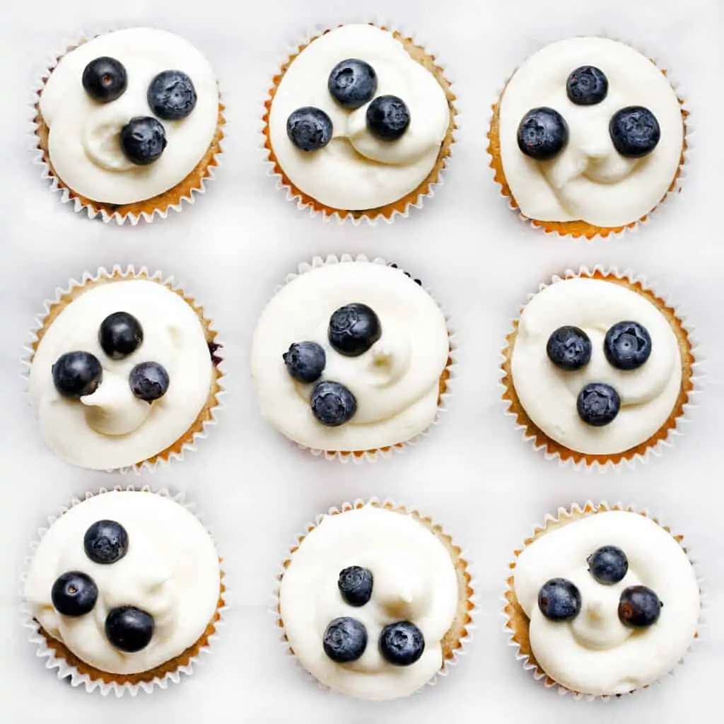 Blueberry Lemon Cupcakes
