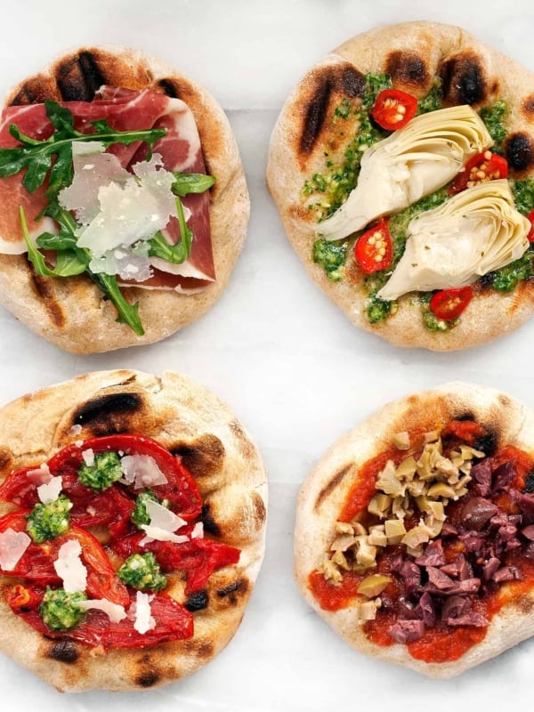 Grilled Antipasti Flatbreads