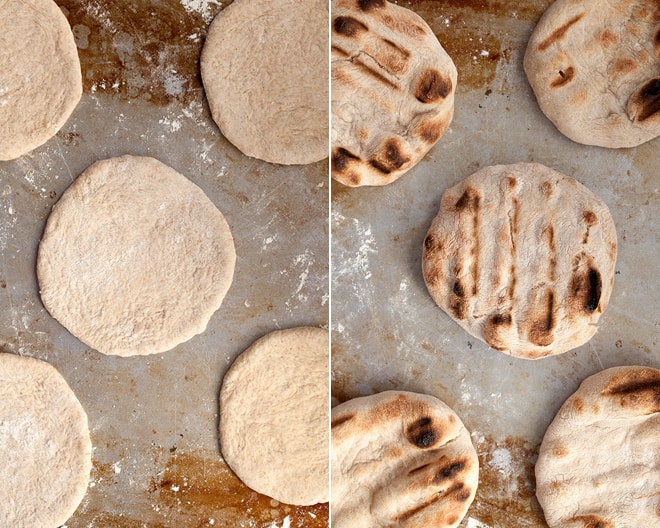 Grilled Antipasti Flatbreads