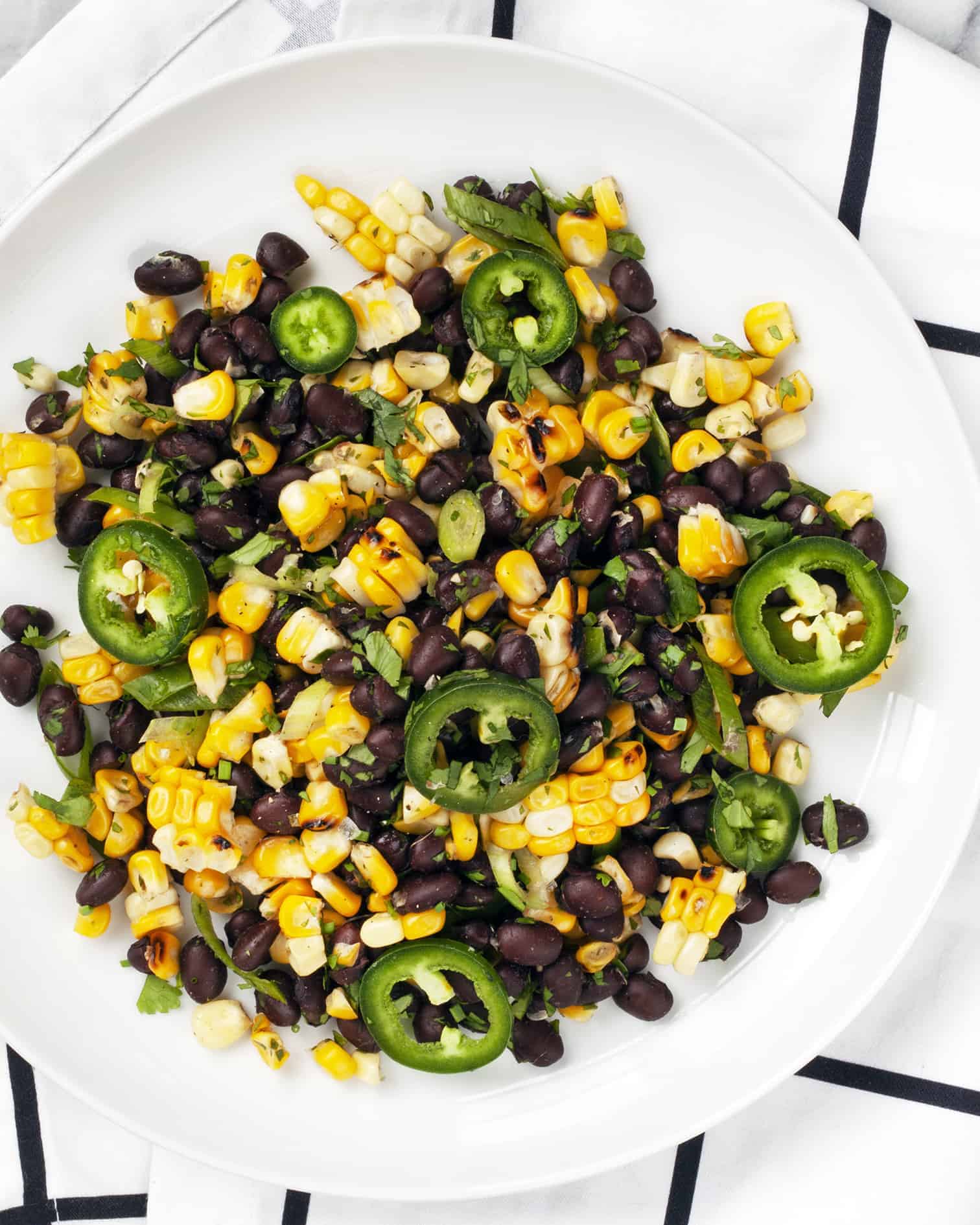 Spicy Black Bean Salad With Grilled Corn Last Ingredient