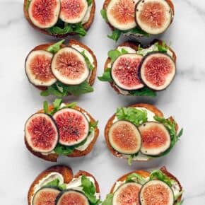 Honey Whipped Goat Cheese and Figs