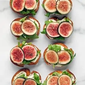 Honey Whipped Goat Cheese and Figs