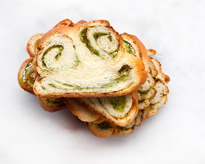 Braided Pesto Bread