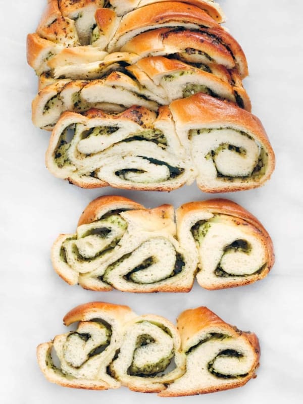 Braided Pesto Bread