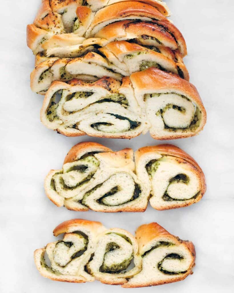 Braided Pesto Bread