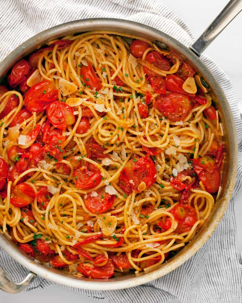 20-Minute Burst Cherry Tomato Pasta | Last Ingredient