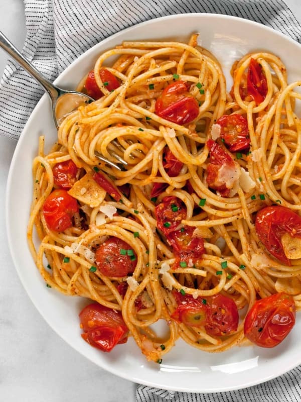 Burst Tomato Pasta