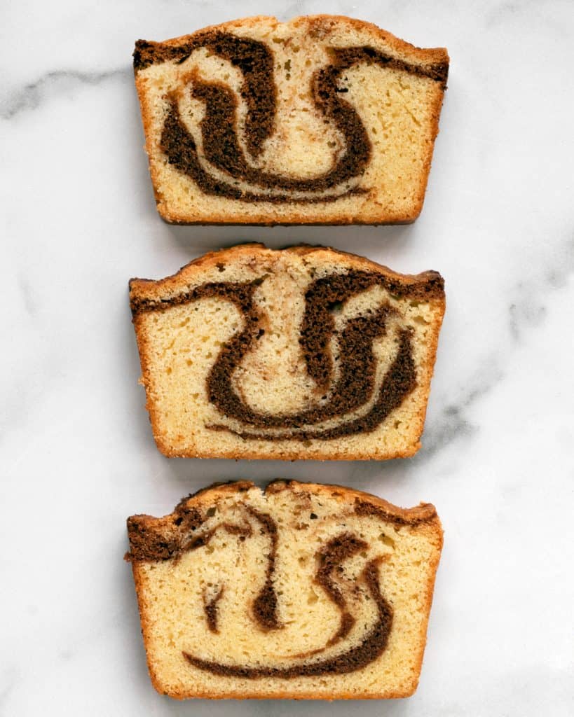 Marble Pound Cake