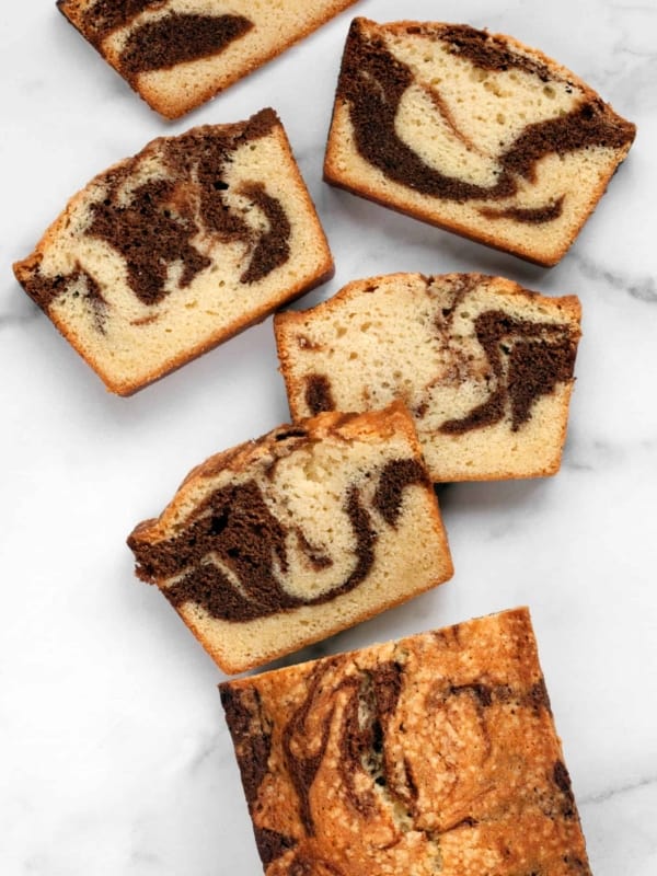 Marble Pound Cake