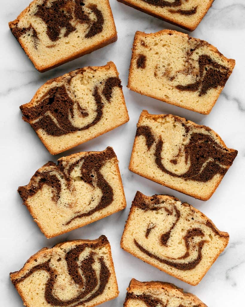 Marble Pound Cake