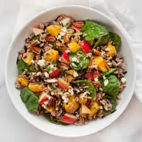 Pumpkin Wild Rice Salad