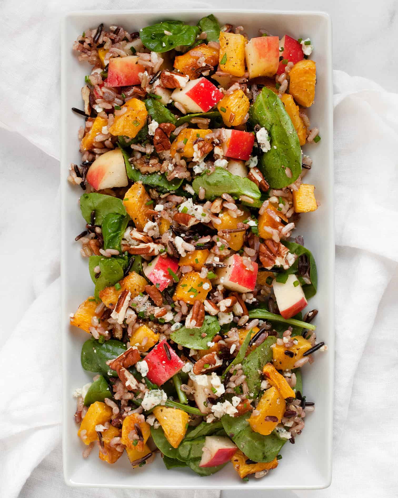 Pumpkin Wild Rice Salad with Apples Last Ingredient
