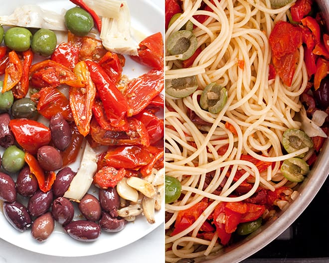 Antipasto Spaghetti
