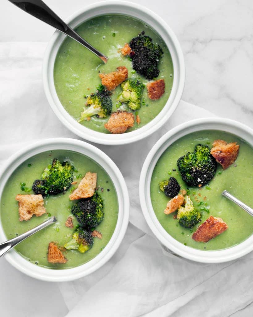 Broccoli Spinach Soup