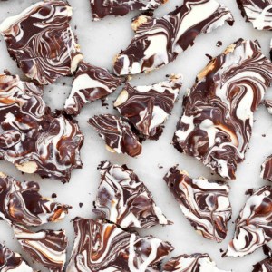 Marbled Chocolate Bark