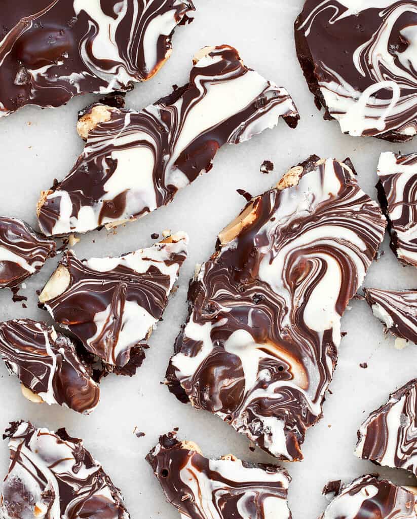 Marbled Chocolate Bark