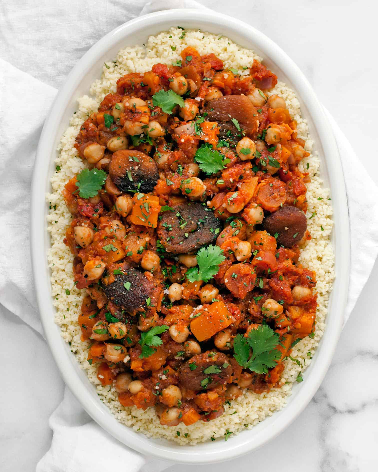 Root Vegetable Tagine with Sweet Potatoes and Carrots | Last Ingredient