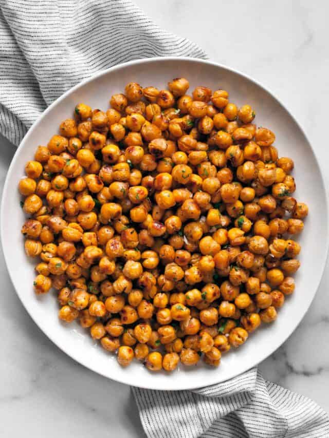 OvenRoasted Spicy Sriracha Lime Chickpeas Last Ingredient