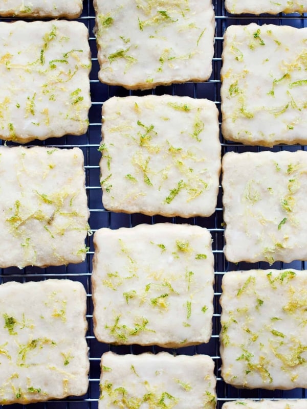 Lemon Lime Shortbread