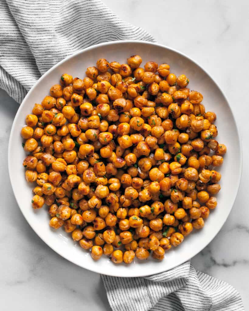 Spicy Roasted Chickpeas