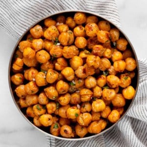 Sriracha Lime Chickpeas