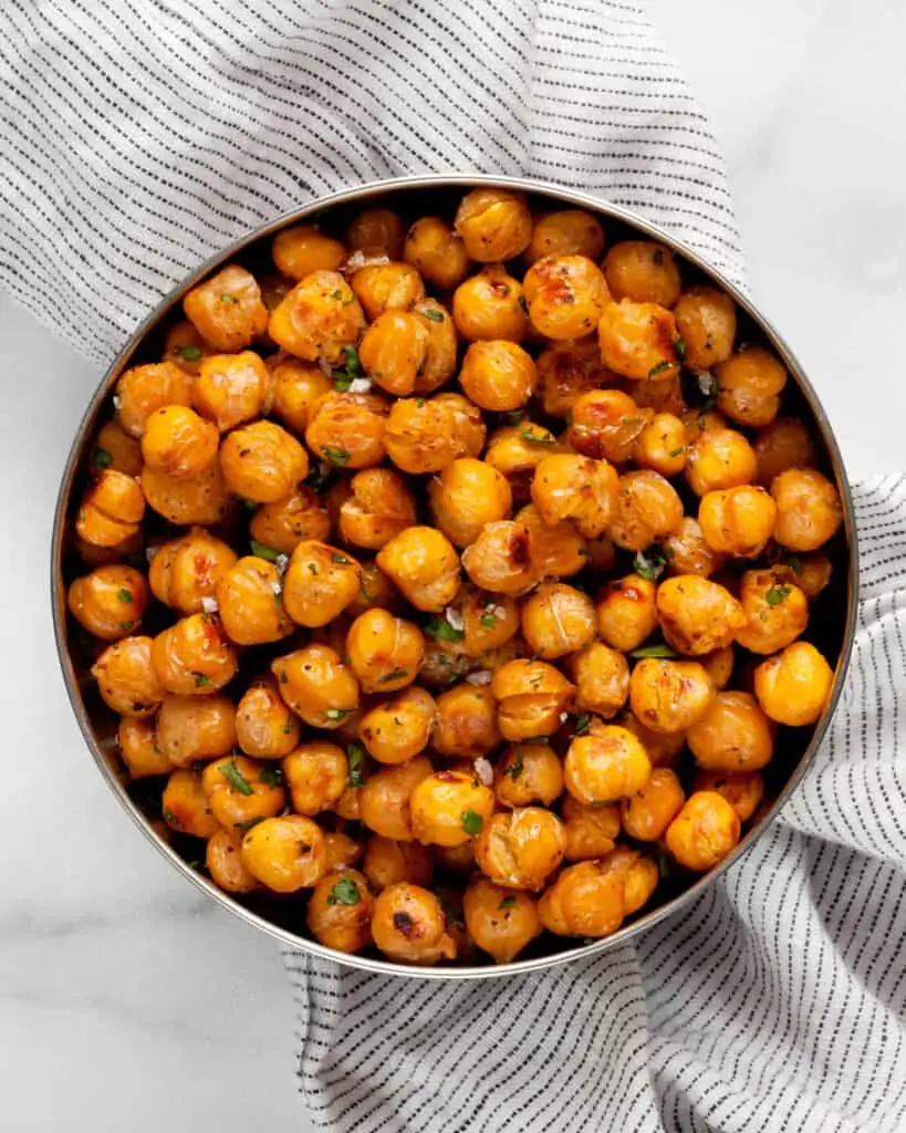 Sriracha Lime Chickpeas