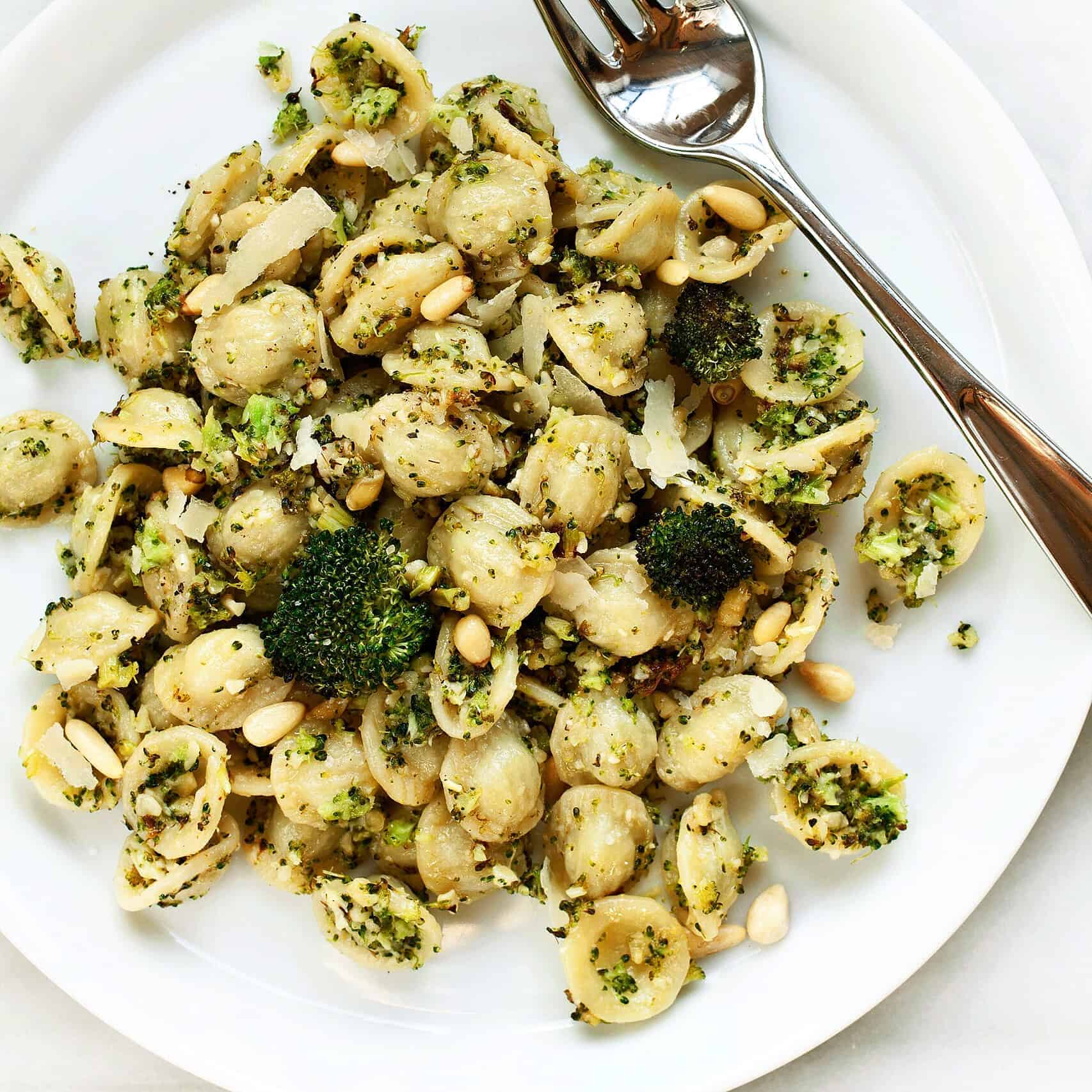 Roasted Broccoli Pesto with Pasta Last Ingredient