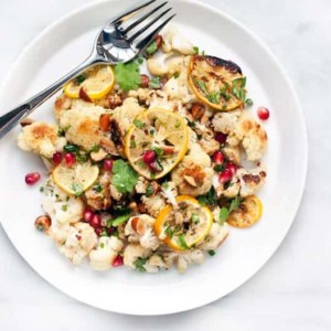 Roasted Cauliflower Meyer Lemon Salad