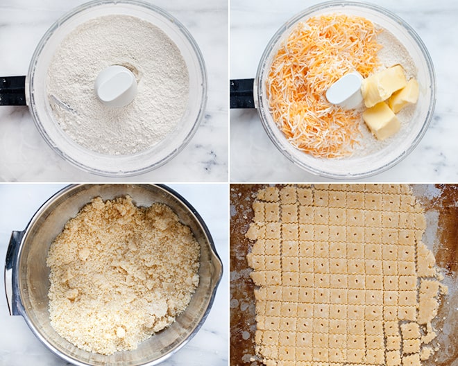 Homemade Cheese Crackers