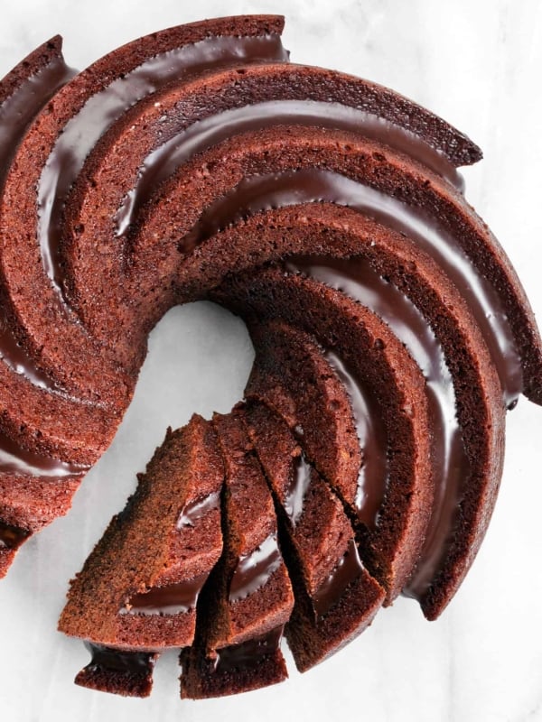 Bittersweet Chocolate Stout Bundt Cake