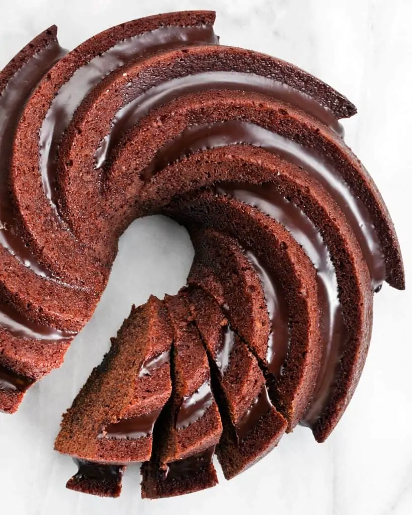 Bittersweet Chocolate Stout Bundt Cake