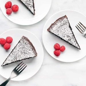 Flourless Chocolate Almond Olive Oil Cake