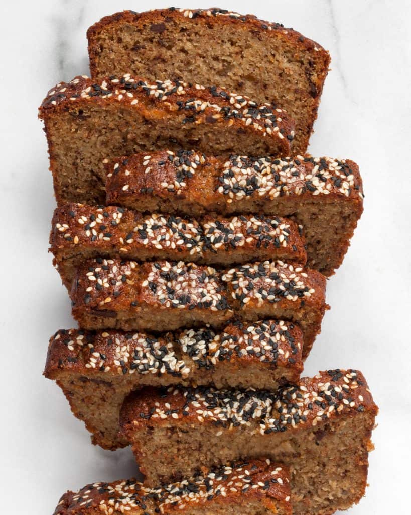 Tahini Banana Bread