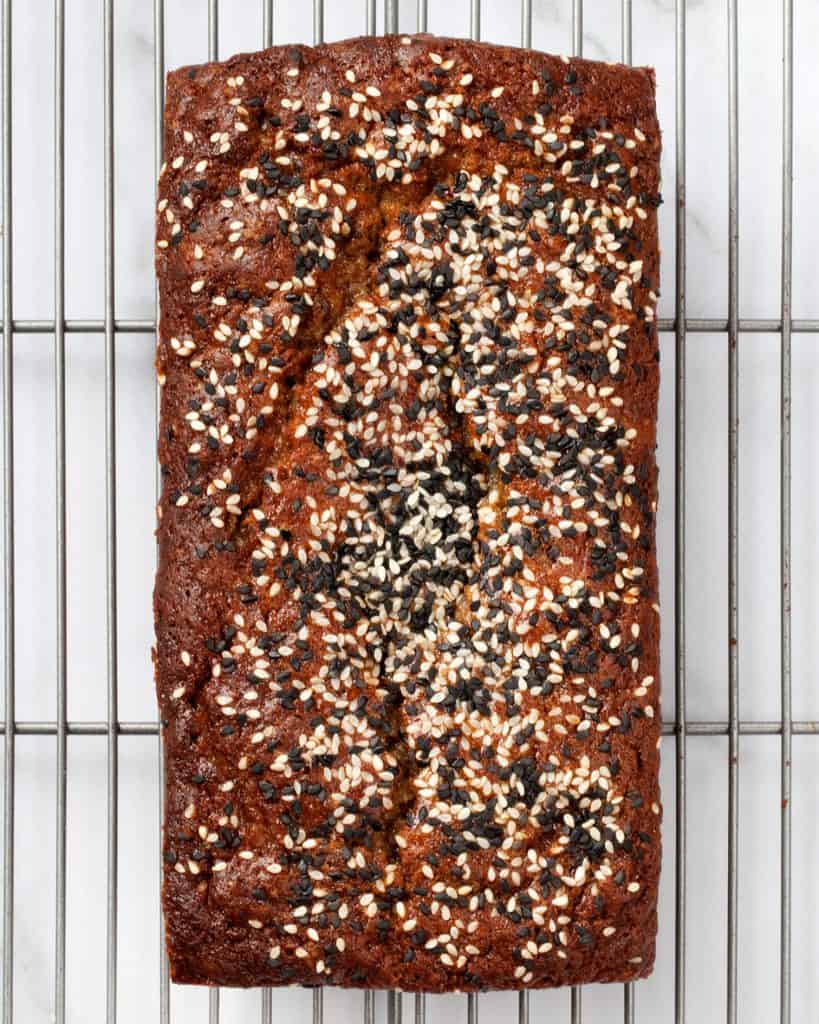 Tahini Banana Bread