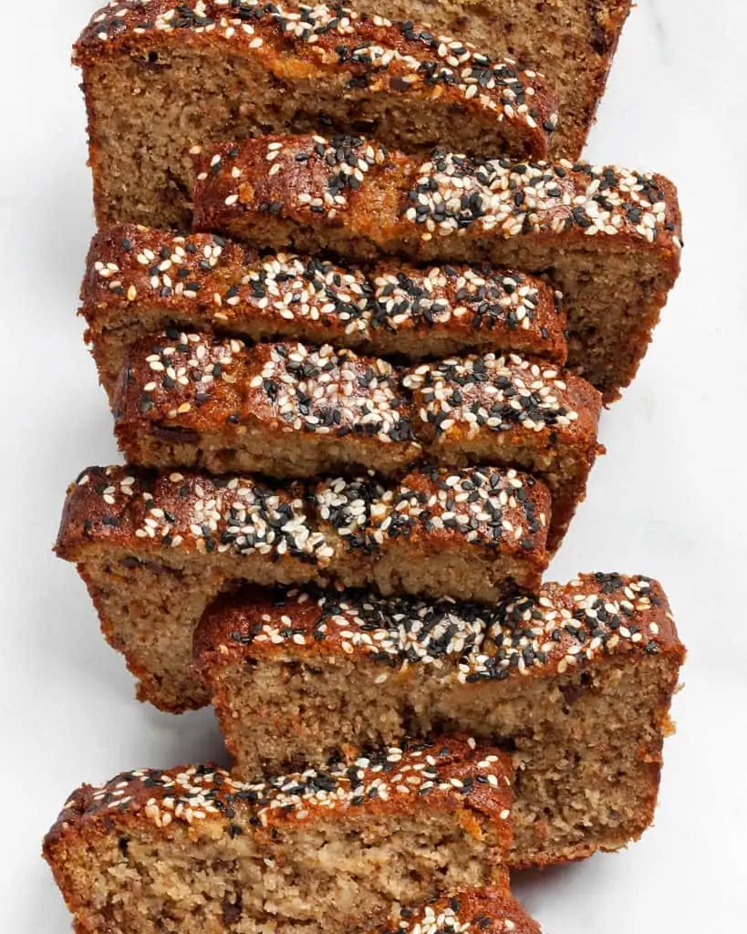 Tahini Banana Bread