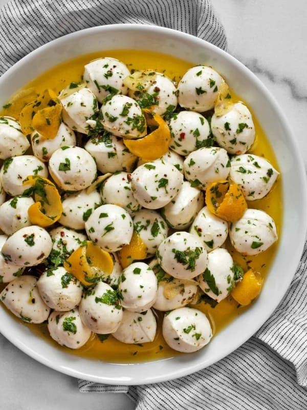 Marinated Mozzarella Balls