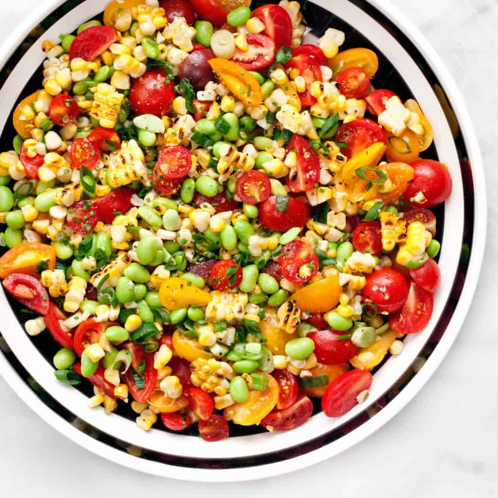 Corn Edamame Succotash