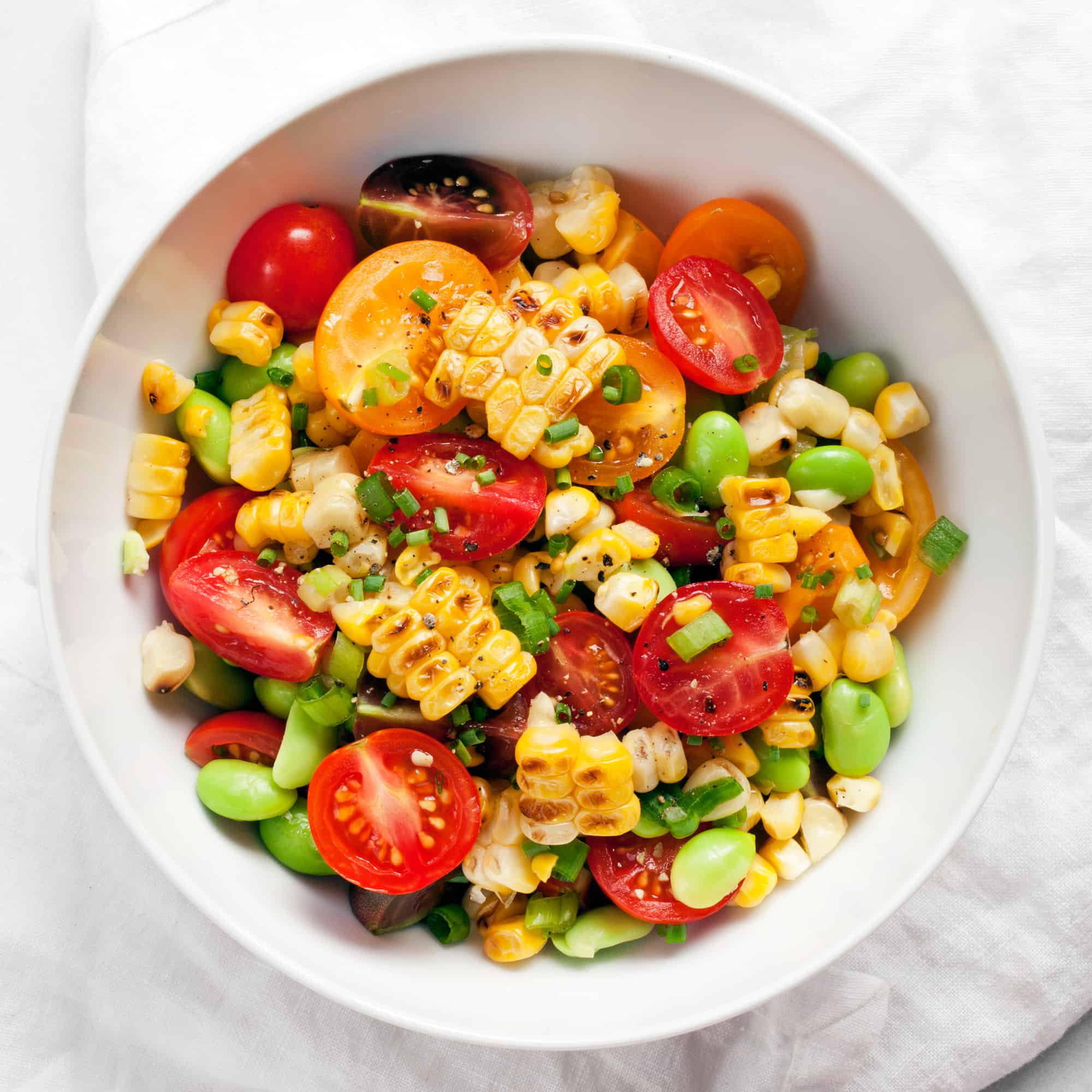 Corn Edamame Succotash with Lemon Vinaigrette Last Ingredient