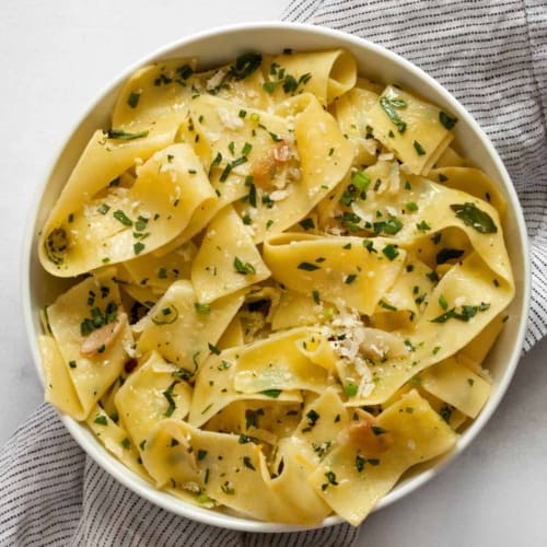 Fresh Herb Pappardelle Pasta Recipe Last Ingredient