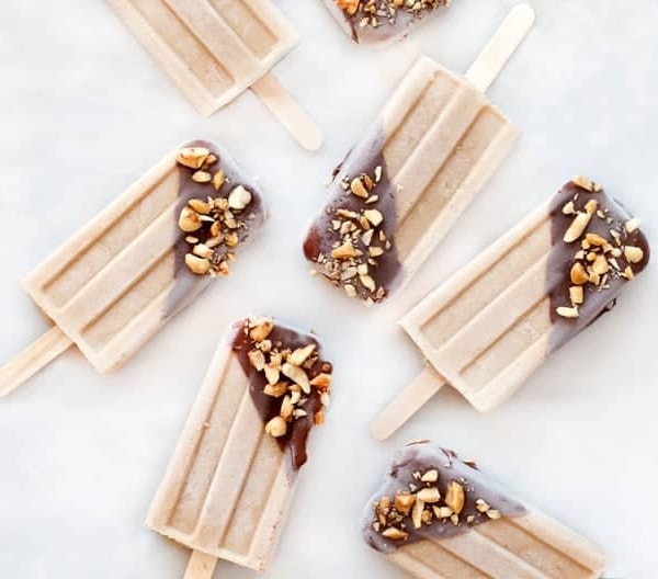 Peanut Butter Popsicles