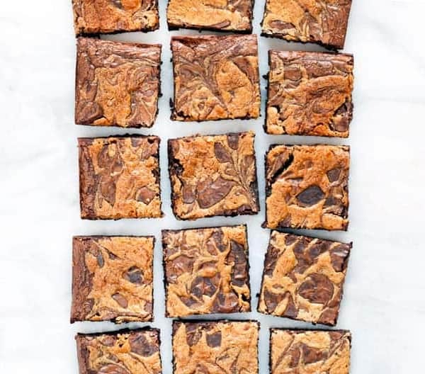 Tahini Swirl Brownies