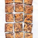 Tahini Swirl Brownies