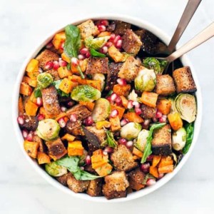 Fall Panzanella Salad