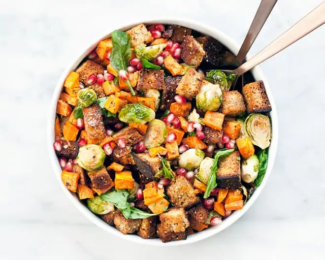 Fall Panzanella Salad