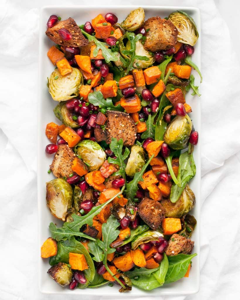 Fall Panzanella Salad