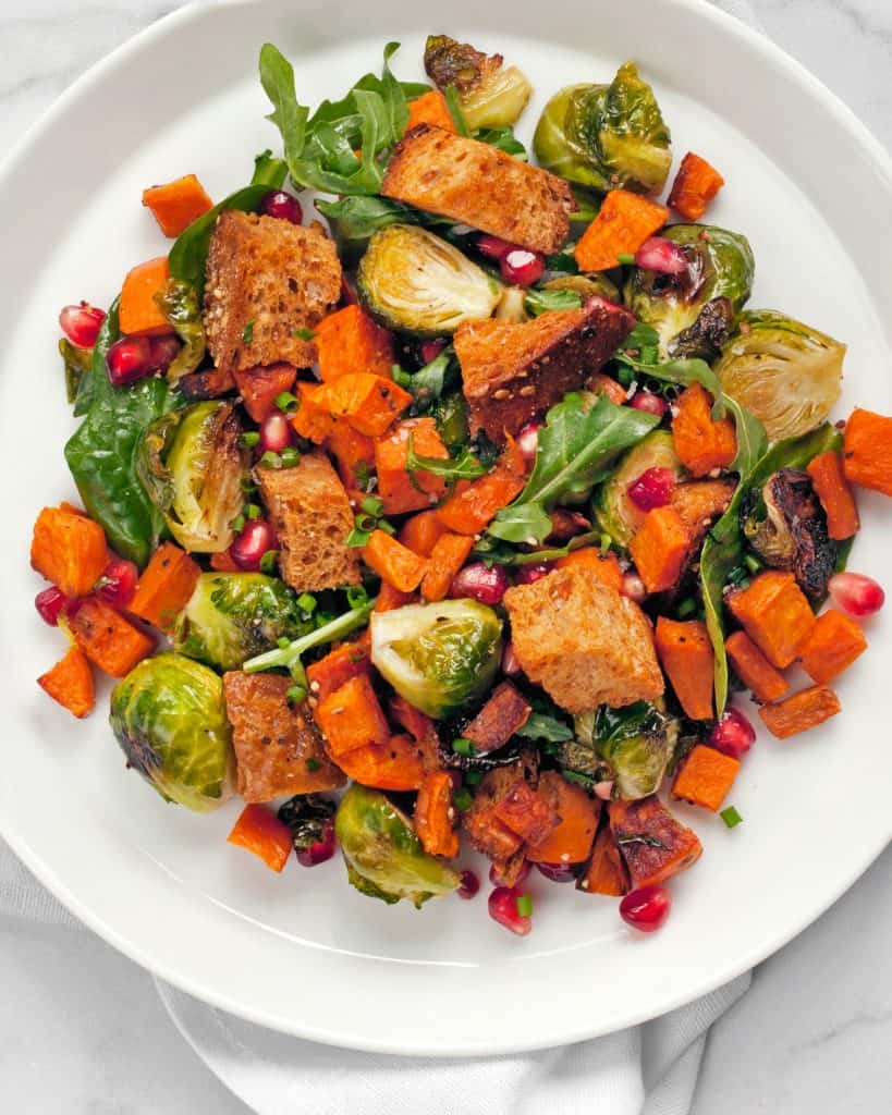 Fall Panzanella Salad