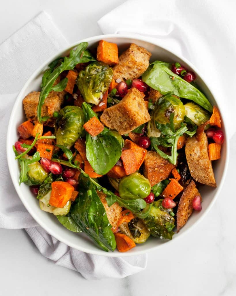 Fall Panzanella Salad