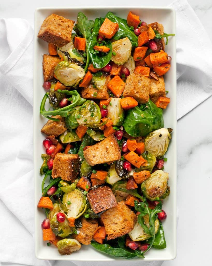 Fall Panzanella Salad